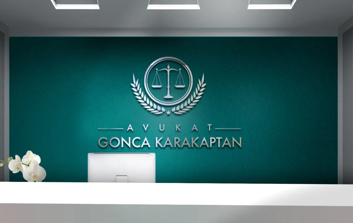 Avukat Gonca Karakaptan logo tasarımı