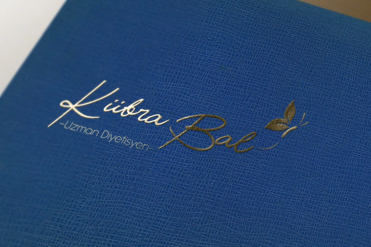 Diyetisyen Kübra Bal logo tasarımı